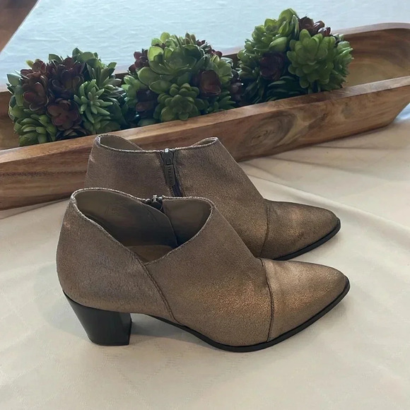 Italeau Marisa Waterproof Italian Leather Bootie‎ boot boots US 8.5 Eu 39.5 EUC - Picture 2 of 10